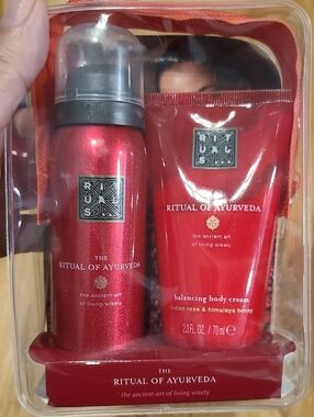 The Ritual of Ayurveda Balancing Body Cream & Foam Set